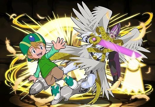 高石タケル＆ホーリーエンジェモン