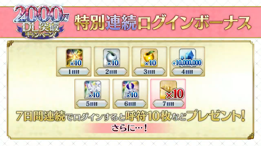 fgo-ログインボーナス