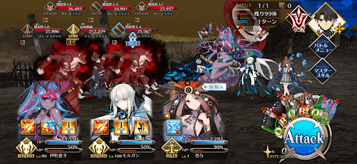 fgo-決戦！暗黒関ヶ原1戦①