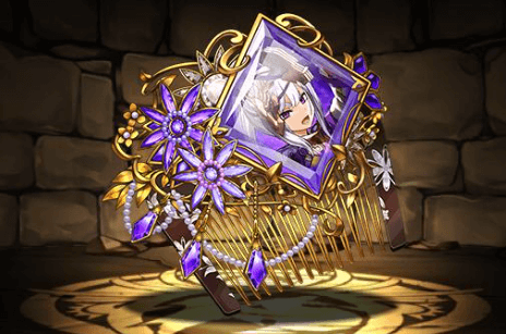 闇纏の紅龍刀士・アキネの櫛