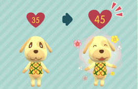 どうぶつの仲良し度上限が解放の画像