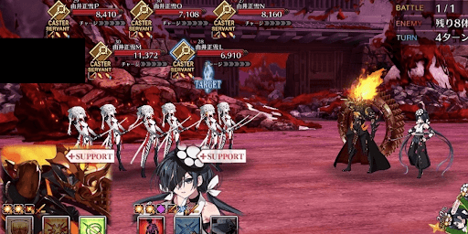 fgo-盈月攻城戦 半蔵門1戦④