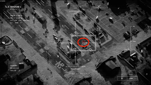 離陸するジェット機を破壊する