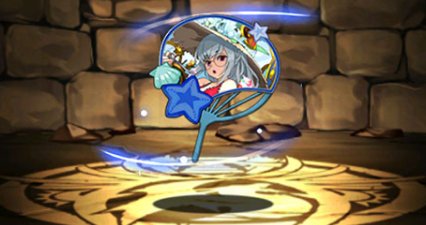 楽園の時女神・ウルドのうちわ