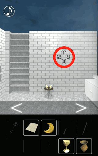 月の見える城からの脱出_半月の石入手まで