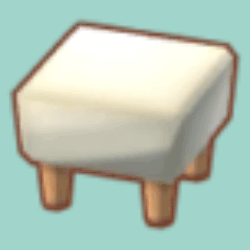 シンプルなオットマン