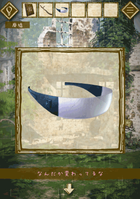 少女と雨の森_長い枝