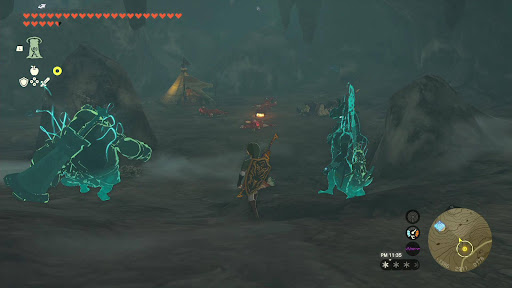 乗っ取られたテント_魔物