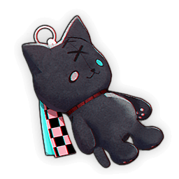 ニャオン主任のキーホルダー