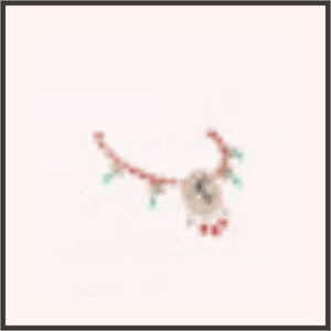 瓔珞の玉佩（青）