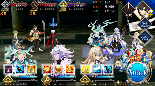 fgo-無彩色の陣営_戦闘