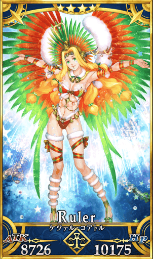 fgo-ケツァル（サンバ・サンタ）