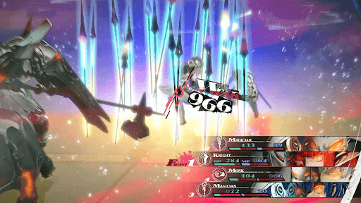 高火力の単体攻撃でダメージを与える