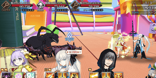 fgo-特訓屋根裏部屋を取り戻せ_バトル1