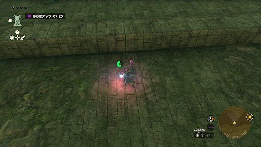 ハートが0になると回復する