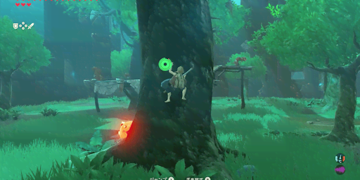 ゼルダBotW_敵に気づかれないように行動