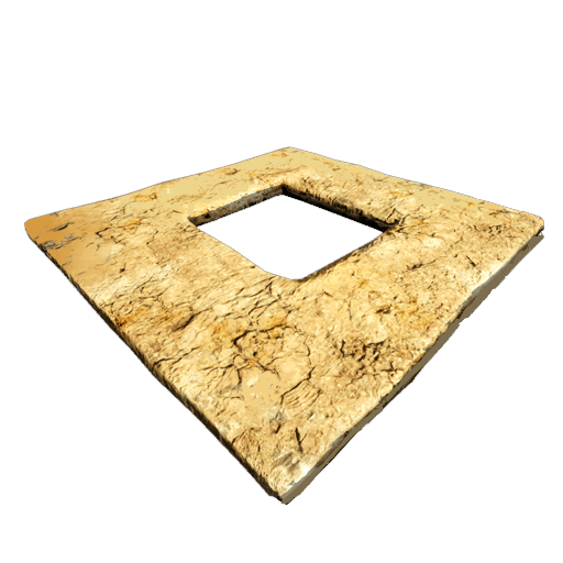 アドベのハッチ枠