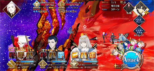 fgo-空想樹&amp;アシュヴァッターマン戦（スーパーリコレクション4章19節）1/1-1