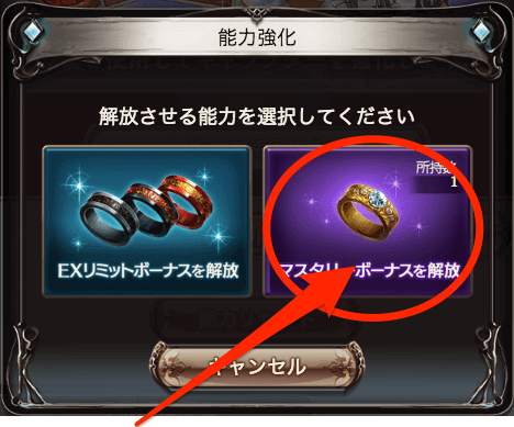 久遠の指輪の使い方③