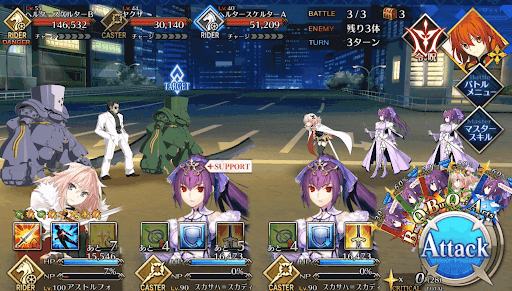 fgo-ヘルタースケルターハント_バトル