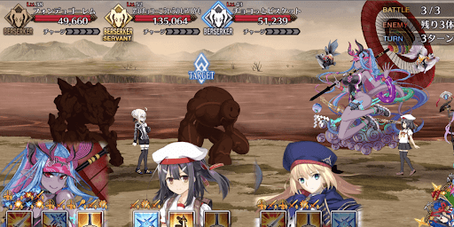 fgo-岩集めチョコッとグルメ日和_バトル3