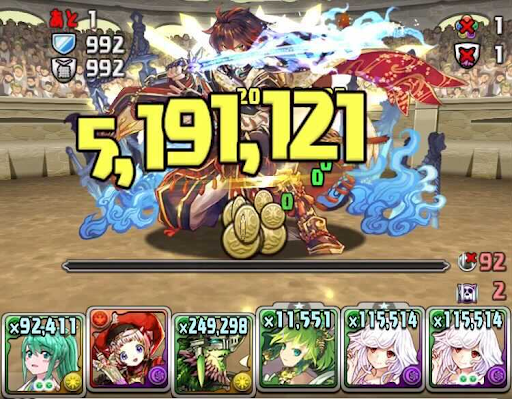  5700万DL記念チャレンジ【6】-攻略パーティ