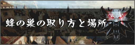 ハチの巣の取り方と場所