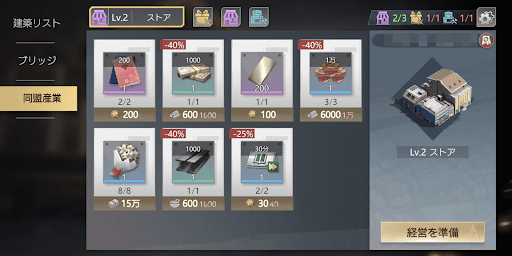 同盟産業を開始する