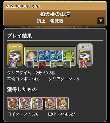 狛犬姫の山道-デイトナパーティ