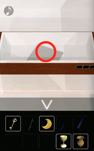 月の見える城からの脱出_半月の石入手まで