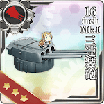 16inch Mk.I三連装砲