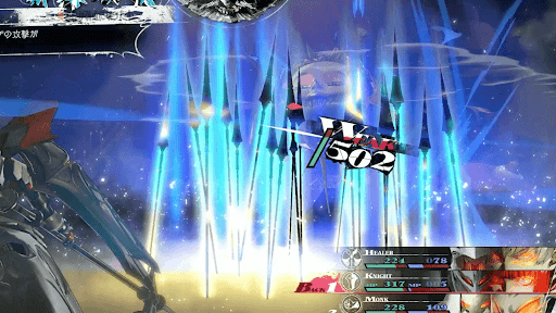 ジャルゾーに弱点を付与しダメージを稼ぐ