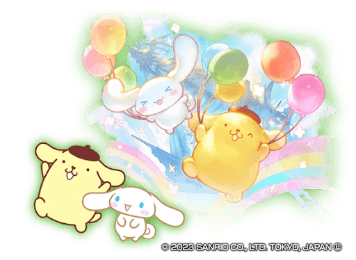 シナモロール＆ポムポムプリン