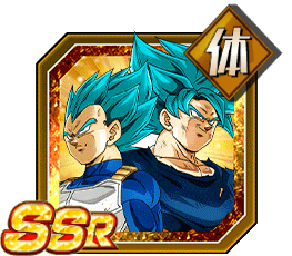 超サイヤ人ゴッドSS孫悟空＆超サイヤ人ゴッドSSベジータ
