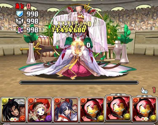 GW一度きりチャレンジ-攻略パーティ