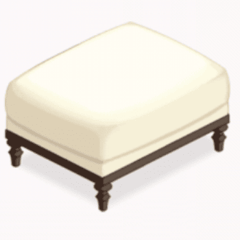 スツールソファ・クリーム