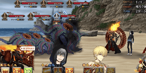 fgo-荒ぶる神は 大海の如く1戦②