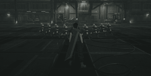 ミッション「神羅軍 1000人組手」を解放