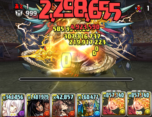 チャレンジエリア8-攻略パーティ