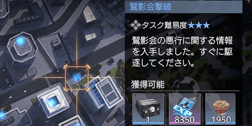 情報管理や登龍門報酬を忘れずに回収