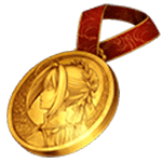 fgo-ネロメダル（金）