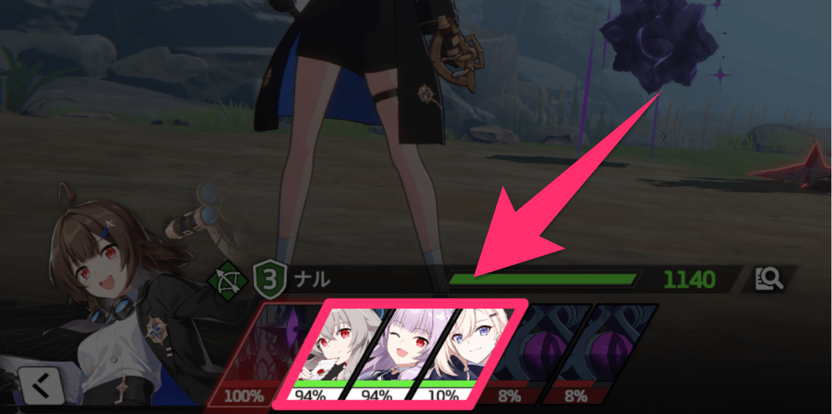 味方が連続で行動するタイミングで使う