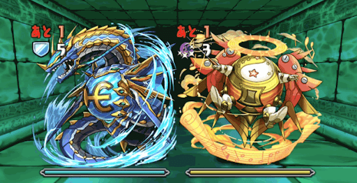 水と光の鉄星龍-ボス