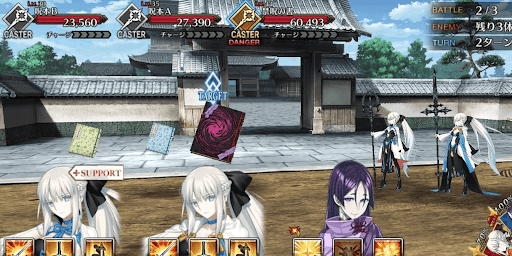 fgo-怪異退治 増上寺 消えた禁呪書_バトル2