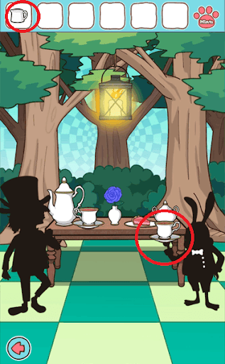 不思議の国のニャリス_不思議な水差しの入手