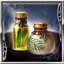 香油のアロマボトル