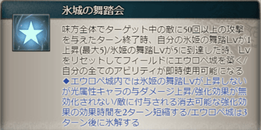 固有Lv上げに最低5ターンかかる