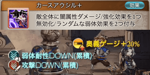 奥義後の1アビ