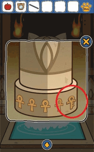 白猫の大冒険～ピラミッド編～_鍵