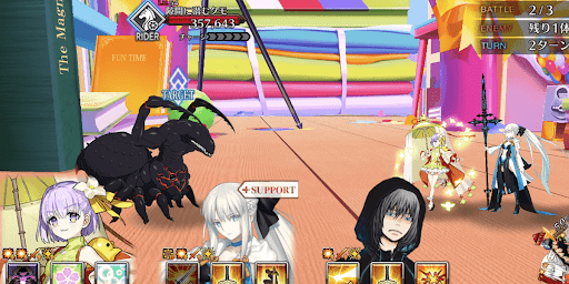 fgo-特訓屋根裏部屋を取り戻せ_バトル2